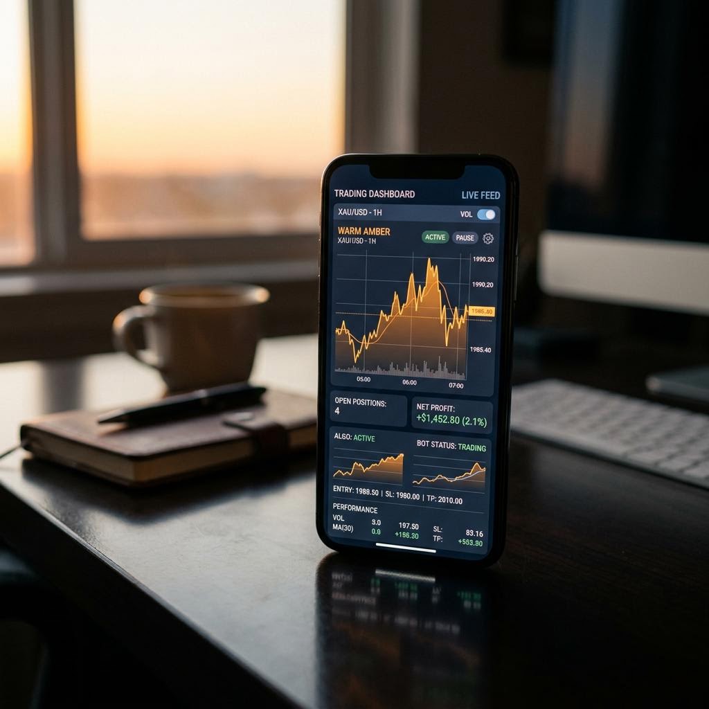 Immediate Matrix crypto trading dashboard displaying Bitcoin and Ethereum analysis